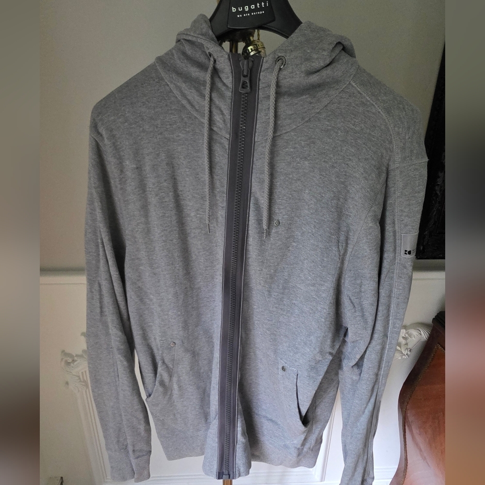 Hugo Boss Gray Men's Hoodie
